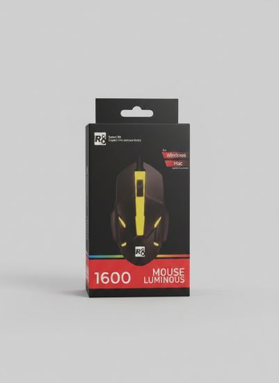 صورة Wire Mouse R8 Luminous - 1600