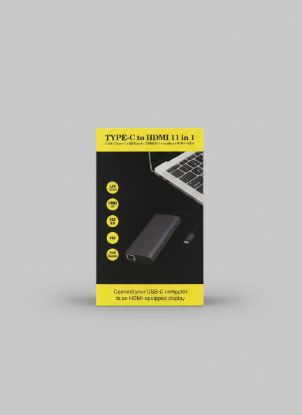 صورة TYPE-C to HDMI 11in1 Adaptor
