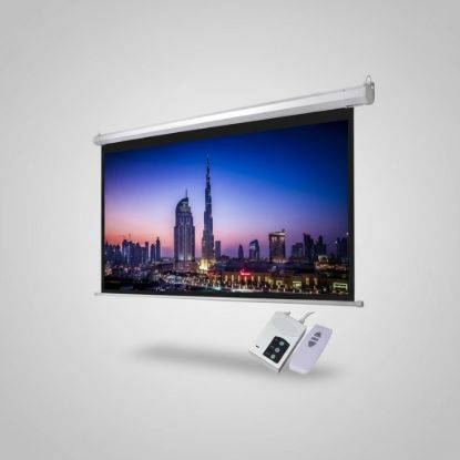صورة PROJECTOR SCREEN 96”*96” (244*244) Electrical