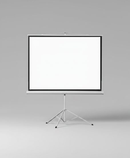 صورة PROJECTOR SCREEN TRIPOD (with stand) 80”*80” (203cm*203cm) MANUAL