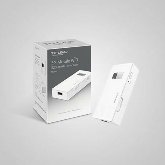 صورة 5200mAh Power Bank 3G Mobile Wi-Fi Router