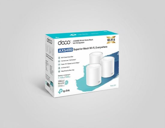 صورة TP-LINK DECO x3 | AX5400 WHOLE HOME MESH Wi-Fi 6 SYSTEM