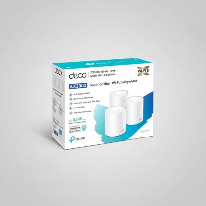 صورة TP-LINK 3x DECO AX3000 Whole Home Mesh Wi-Fi 6 System