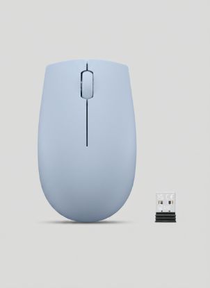 صورة Lenovo 300 Wireless Combact Mouse (Frost Blue)