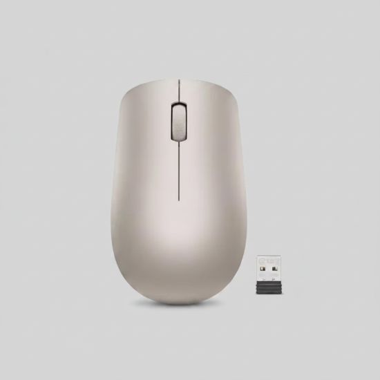 صورة Lenovo 530 Wireless Mouse Souris sans fil (Almond)
