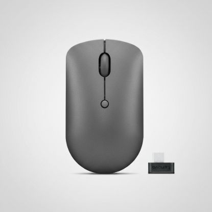 صورة Lenovo 540 USB-C Wireless Compact Mouse (Storm Grey)