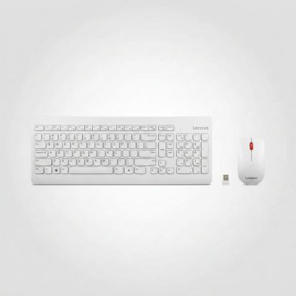 صورة Lenovo 510 Wireless Combo Keyboard & Mouse White